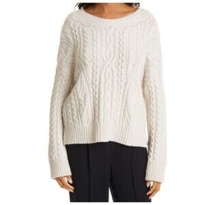Vince Cable Wool Blend Crewneck Sweater, Size Large, NWT